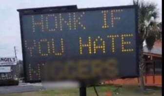 South Carolina road sign changed to display racist message, officials say