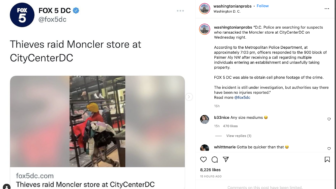 8 thoughts about this robbery at a Moncler store in Washington, D.C., that has me befuddled