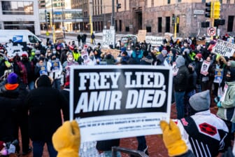 People Protest The Police Killing Of Amir Locke In Minneapolis