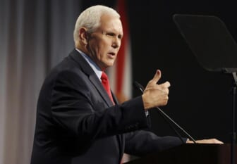 Pence: Trump is ‘wrong’ to say election could be overturned￼