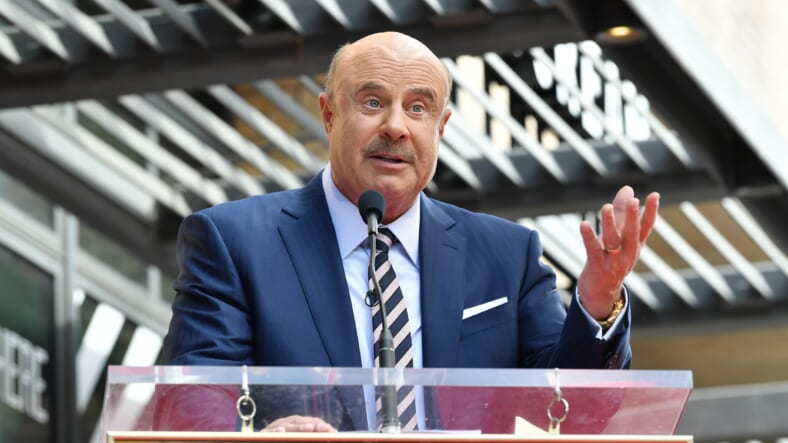 Dr. Phil McGraw Honored With A Star On The Hollywood Walk Of Fame
