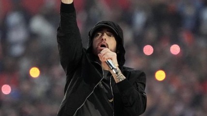 Eminem takes knee during Super Bowl halftime show despite reported NFL objection 