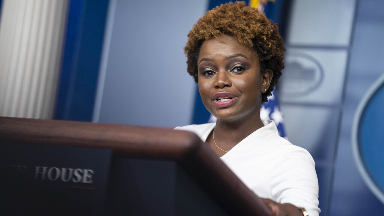 Karine Jean-Pierre is breaking the 'marble ceiling' at the White House ...