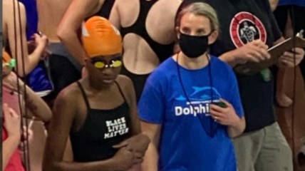 Black swimmer, 12, nearly removed from meet over BLM swimsuit 