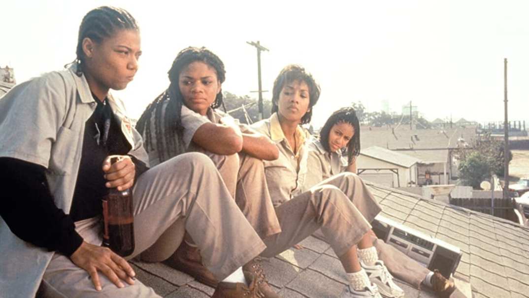 Queen Latifah, Kimberly Elise, Vivica A. Fox and Jada Pinkett Smith in "Set It Off"