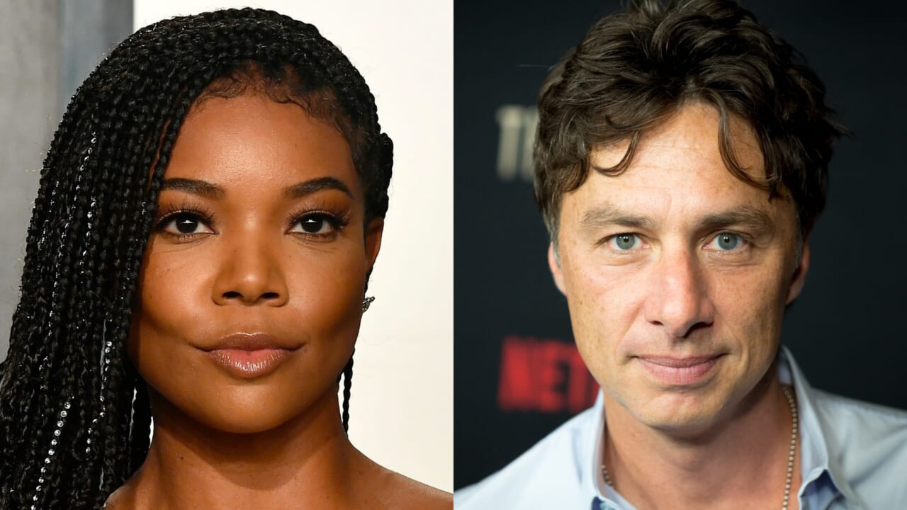 Gabrielle Union Zac Braff thegrio.com