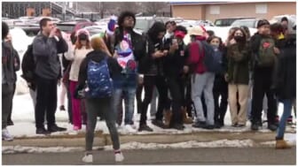 Michigan high school students stage walk out after teacher uses racial slur in class