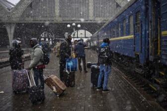 Foreigners who fled Ukraine team up to help others escape￼