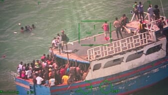 Haitian migrants swam to Florida shore after wooden boat ran aground, officials report 