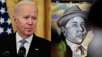 President Biden x Emmett Till Mural