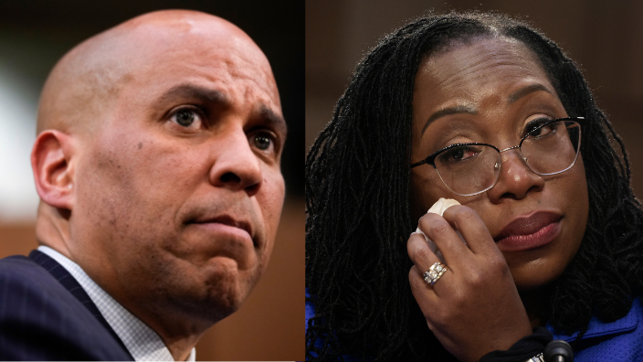 Sen. Cory Booker and Judge Ketanji Brown Jackson