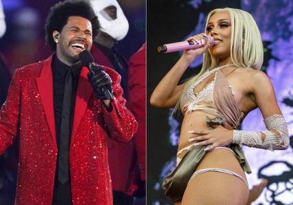 The Weeknd, Doja Cat lead artists at Billboard Music Awards￼
