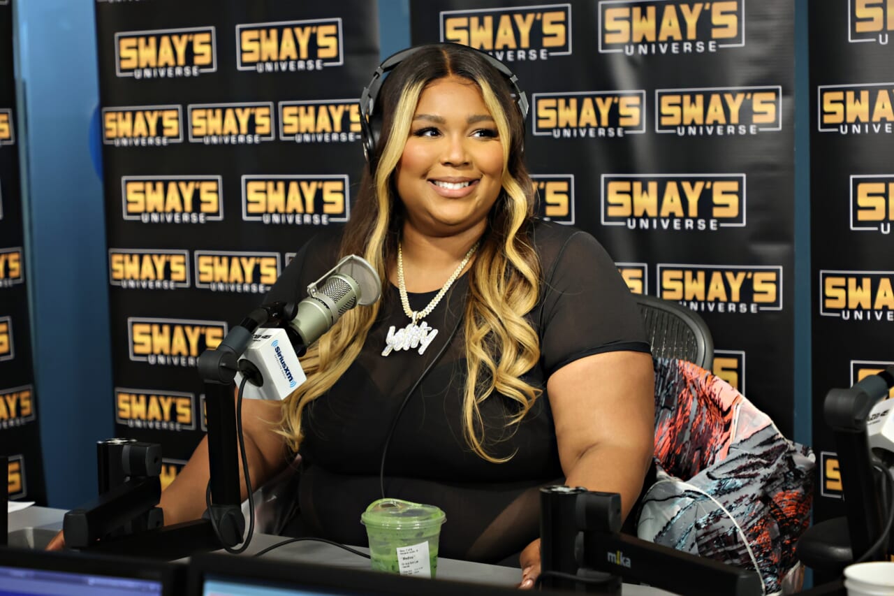 Lizzo Visits The SiriusXM Studios In New York City