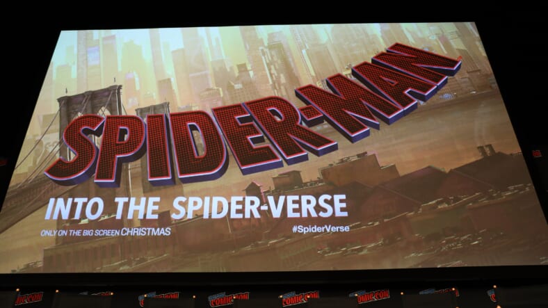 Cast And Filmmakers From SPIDER-MAN: INTO THE SPIDER-VERSE At New York's Comic Con