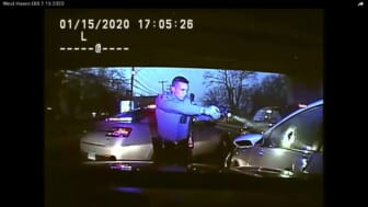 Conn. trooper charged with manslaughter 27 months after firing into boxed-in car 