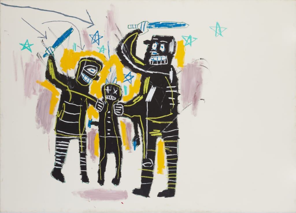 "Jailbirds" by Jean-Michel Basquiat