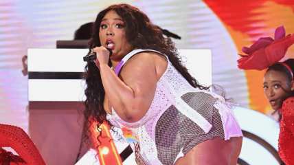 Lizzo drops her shapewear line with another derrière-baring look