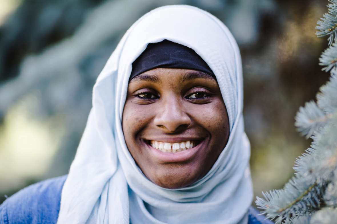 Stock Photo Ton.l Black Muslim woman