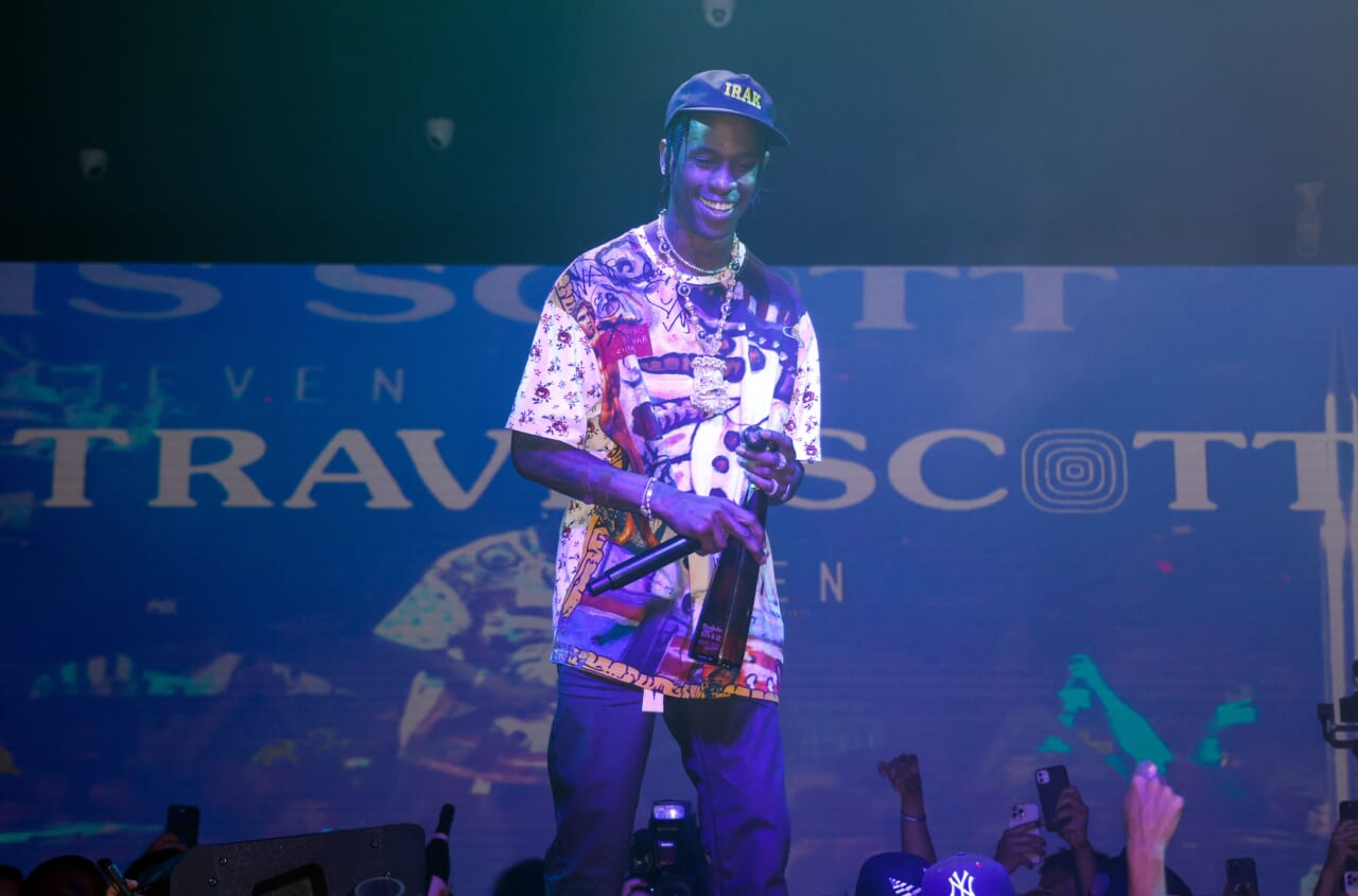 Travis Scott Performs At E11EVEN Miami During Race Week Miami 2022