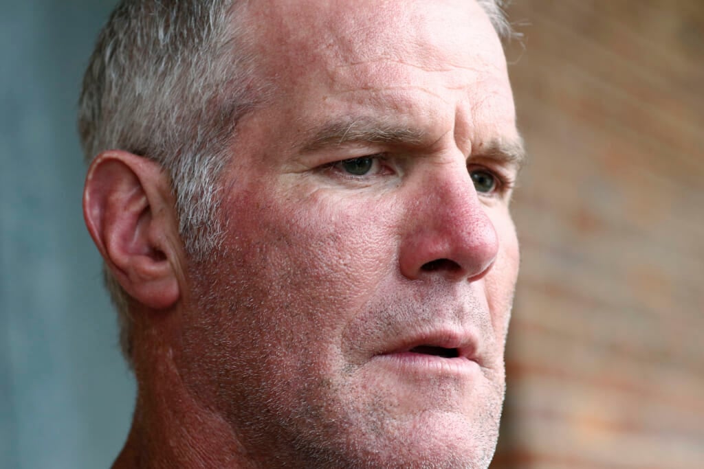 Former NFL quarterback Brett Favre