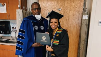 Dillard University awards diploma to graduate in hospital after she delivers a baby boy