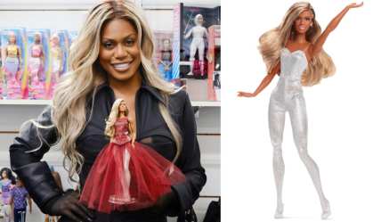 Laverne Cox is celebrating her 50th birthday with her own Barbie