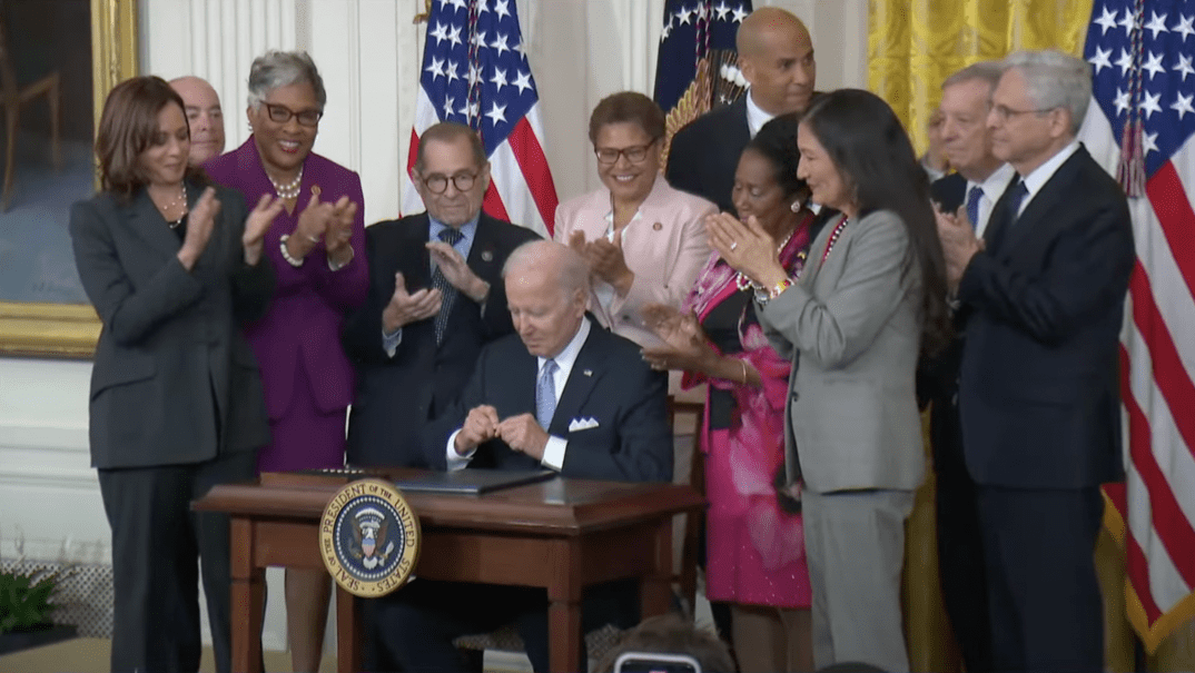 President Joe Biden signs executive order setting new rules and measures on policing