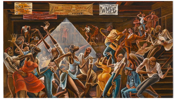 Painting made famous by 'Good Times' sells for $15M at auction