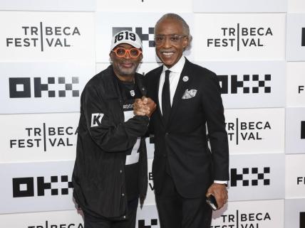 Al Sharpton takes a bow, with Spike, to close out Tribeca￼