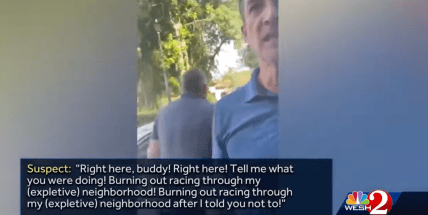 Video shows scene after white men in Sanford, Fla., allegedly break Black teen’s car window, tell him leave neighborhood 