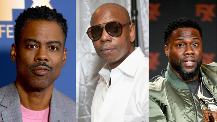 Dave Chappelle joins Chris Rock, Kevin Hart on stage in New York