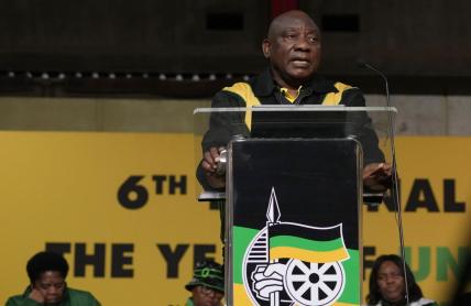 South Africa’s ANC says economy, corruption are priorities