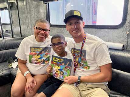 8-year-old Black boy from Minn. helps NASCAR racer put new spin on ‘Let’s go, Brandon’