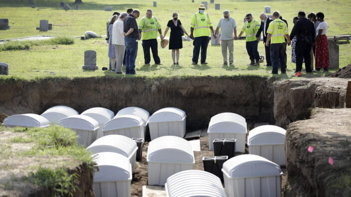 21 unmarked graves may be of Tulsa Race Massacre victims, officials say