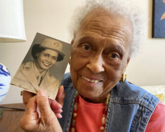 102-year-old WWII veteran from segregated mail unit honored