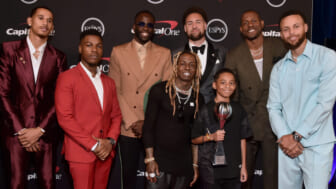 What looks scored on the 2022 ESPY Awards red carpet?