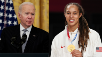 Biden and Harris held a call with Brittney Griner’s wife, vowing to bring her home