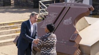 US Secretary of State Blinken starts Africa tour in South Africa￼