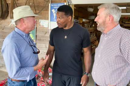 Of four debate invites for Ga. Senate seat, Herschel Walker chose the one event without Raphael Warnock