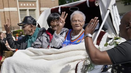Mother Randle and other survivors of the Tulsa Race Massacre