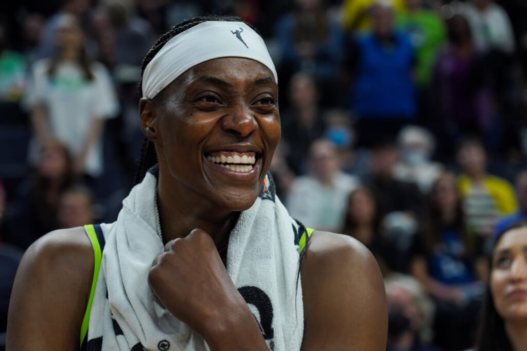 WNBA player Sylvia Fowles of the Minnesota Lynx 