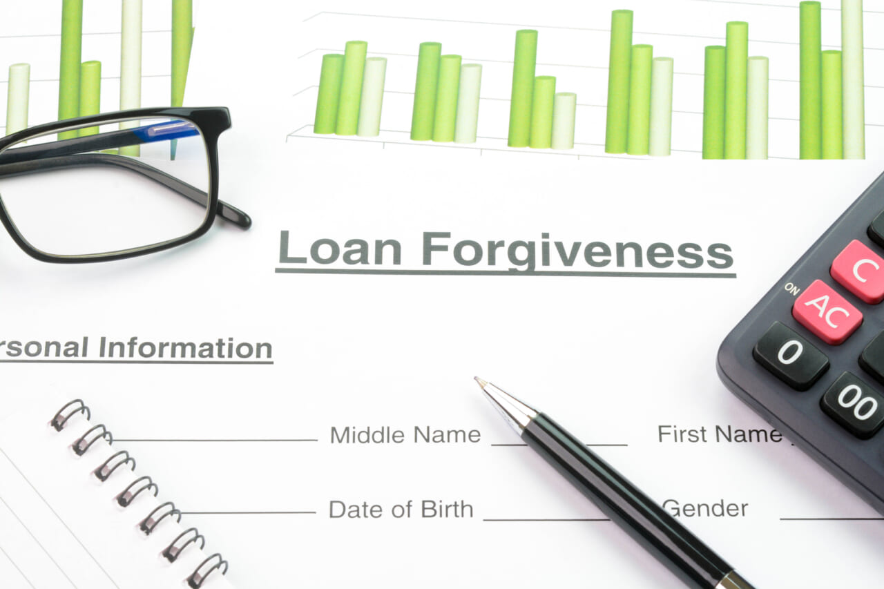 A loan forgiveness form