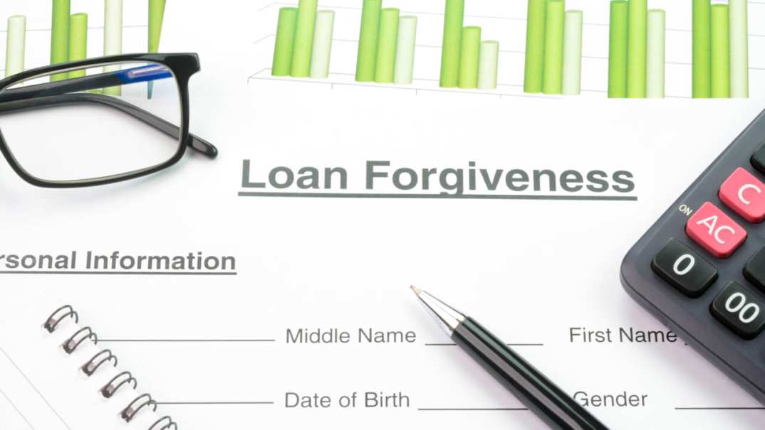 A loan forgiveness form