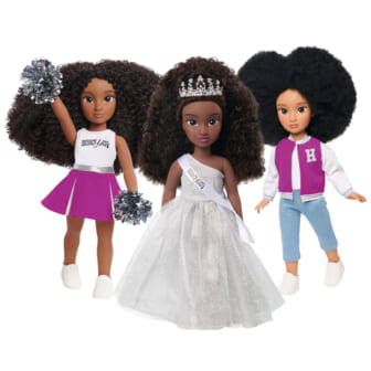 HBCyoU dolls on sale at Target created by Hampton University alumna