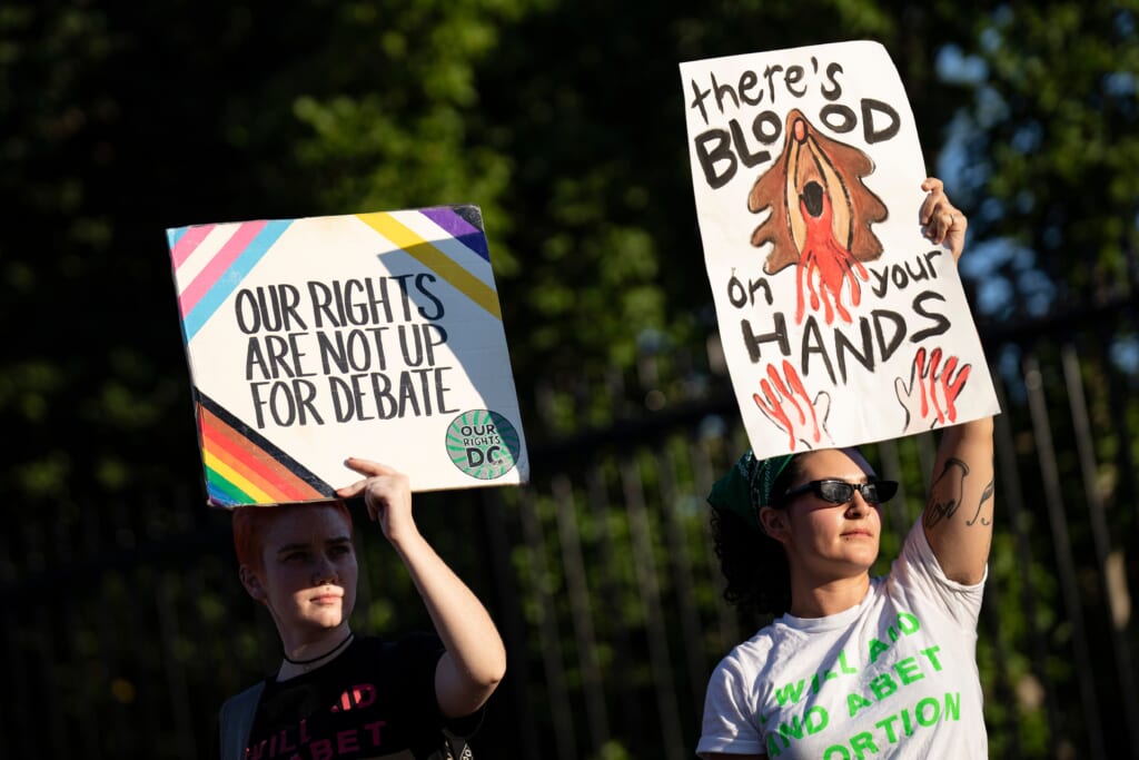 Abortion Rights Activists Call On President Biden To Declare A Public Health Emergency