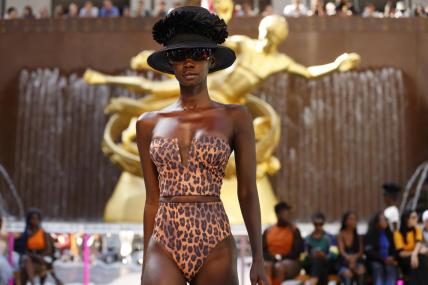 Haitian-American designer Victor Glemaud puts fashion on roller skates at Fashion Week