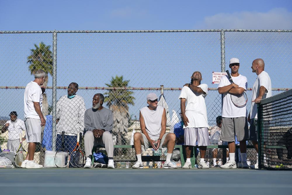 , San Quentin inmates find community through tennis