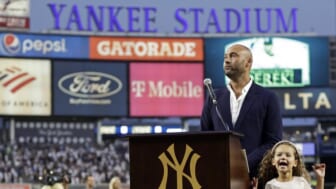 Yankees honor ex-captain Derek Jeter on Hall of Fame induction￼