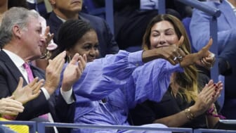 Michelle Obama supports Tiafoe in US Open semifinals￼￼