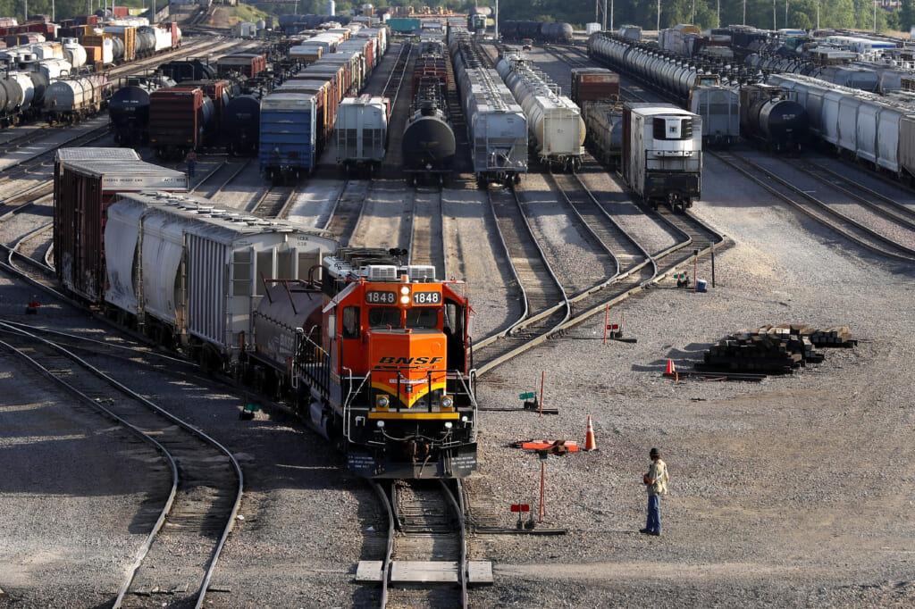 , EXPLAINER: How will railroad strike affect groceries, new cars, commuters?